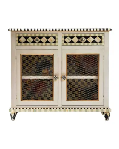MacKenzie-Childs Flower Market Small Cabinet | Thumbnail 1 MacKenzie-Childs Flower Market Small Cabinet | Thumbnail 1