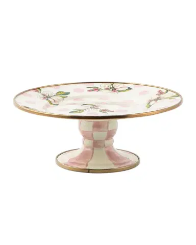 MacKenzie-Childs Wildflowers Enamel Mini Pedestal Platter | Thumbnail 1 MacKenzie-Childs Wildflowers Enamel Mini Pedestal Platter | Thumbnail 1