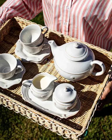 Juliska Berry & Thread Whitewash 3-Piece Sugar and Creamer Set | Thumbnail 3 Juliska Berry & Thread Whitewash 3-Piece Sugar and Creamer Set | Thumbnail 3