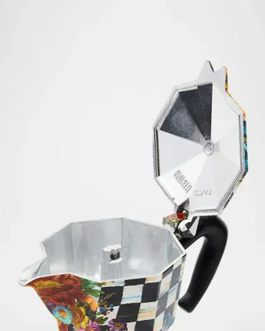 MacKenzie-Childs x Bialetti Moka Express Courtly Flower Market Stovetop Coffee Pot | Thumbnail 2 MacKenzie-Childs x Bialetti Moka Express Courtly Flower Market Stovetop Coffee Pot | Thumbnail 2