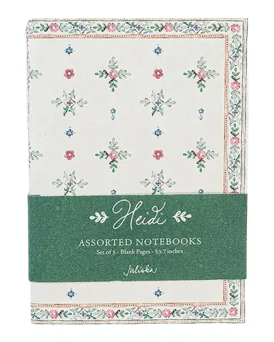 Juliska Heidi Assorted Journals, Set of 3 | Thumbnail 1 Juliska Heidi Assorted Journals, Set of 3 | Thumbnail 1