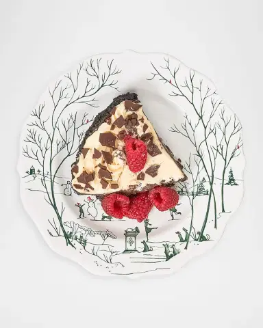 Juliska Country Estate Winter Frolic Dessert/Salad Plate, Evergreen | Thumbnail 2 Juliska Country Estate Winter Frolic Dessert/Salad Plate, Evergreen | Thumbnail 2