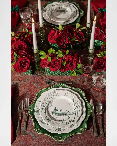 Juliska Country Estate Winter Frolic Dessert/Salad Plate, Evergreen | Thumbnail 3 Juliska Country Estate Winter Frolic Dessert/Salad Plate, Evergreen | Thumbnail 3