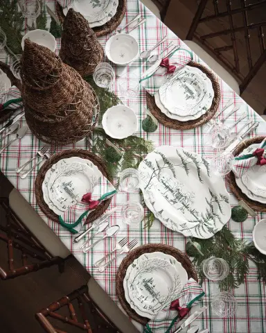 Juliska Country Estate Winter Frolic Dessert/Salad Plate, Evergreen | Thumbnail 5 Juliska Country Estate Winter Frolic Dessert/Salad Plate, Evergreen | Thumbnail 5