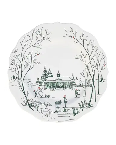 Juliska Country Estate Winter Frolic Dessert/Salad Plate, Evergreen | Thumbnail 1 Juliska Country Estate Winter Frolic Dessert/Salad Plate, Evergreen | Thumbnail 1