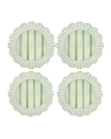 Juliska Cabana Stripe Melamine Dinner Plates | Thumbnail 1 Juliska Cabana Stripe Melamine Dinner Plates | Thumbnail 1