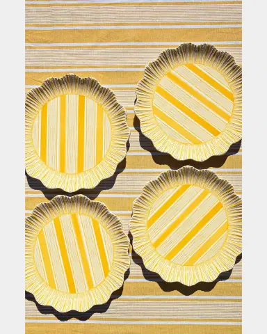 Juliska Cabana Stripe Melamine Dinner Plates | Thumbnail 3 Juliska Cabana Stripe Melamine Dinner Plates | Thumbnail 3