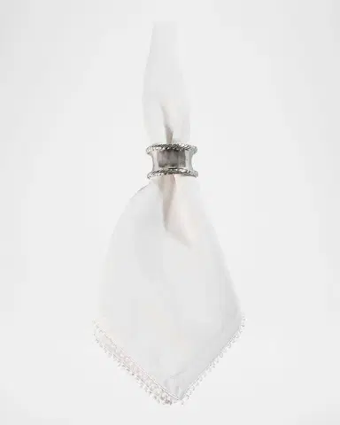Juliska Graham Napkin Rings, Set of 4 | Thumbnail 2 Juliska Graham Napkin Rings, Set of 4 | Thumbnail 2