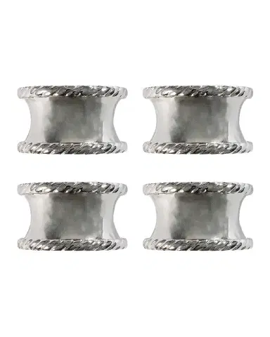 Juliska Graham Napkin Rings, Set of 4 | Thumbnail 1 Juliska Graham Napkin Rings, Set of 4 | Thumbnail 1