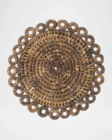 Juliska Rustic Ring Natural Placemats, Set of 4 | Thumbnail 2 Juliska Rustic Ring Natural Placemats, Set of 4 | Thumbnail 2