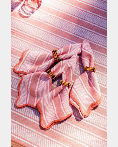 Juliska Cabana Stripe Napkins | Thumbnail 4 Juliska Cabana Stripe Napkins | Thumbnail 4