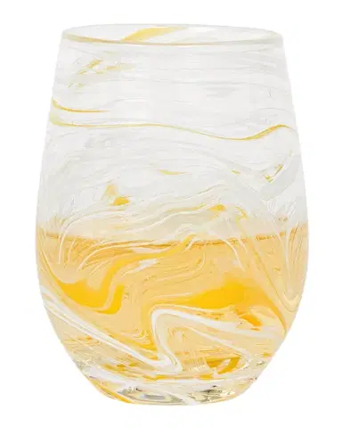 Juliska Puro Marbled Stemless Wine Glass, 15 oz. | Thumbnail 1 Juliska Puro Marbled Stemless Wine Glass, 15 oz. | Thumbnail 1
