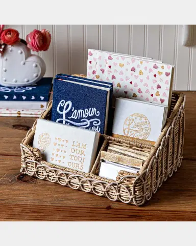 Juliska Provence Rattan Stationary Holder | Thumbnail 3 Juliska Provence Rattan Stationary Holder | Thumbnail 3