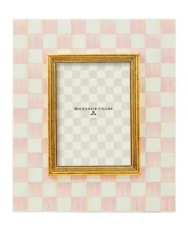 MacKenzie-Childs Rosy Check Picture Frame | Thumbnail 1 MacKenzie-Childs Rosy Check Picture Frame | Thumbnail 1