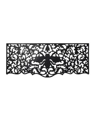 MacKenzie-Childs Queen Bee Rubber Double Door Mat | Thumbnail 1 MacKenzie-Childs Queen Bee Rubber Double Door Mat | Thumbnail 1