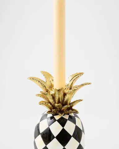 MacKenzie-Childs Marquee Pineapple Candle Holder | Thumbnail 2 MacKenzie-Childs Marquee Pineapple Candle Holder | Thumbnail 2