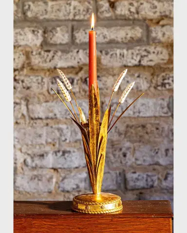 Juliska Forest Walk Wheat 13" Candlestick | Thumbnail 4 Juliska Forest Walk Wheat 13" Candlestick | Thumbnail 4