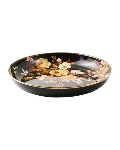 MacKenzie-Childs Wild Rose Mocha Abundant Bowl | Thumbnail 1 MacKenzie-Childs Wild Rose Mocha Abundant Bowl | Thumbnail 1