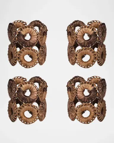Juliska Rustic Ring Napkin Rings, Set of 4 | Thumbnail 2 Juliska Rustic Ring Napkin Rings, Set of 4 | Thumbnail 2