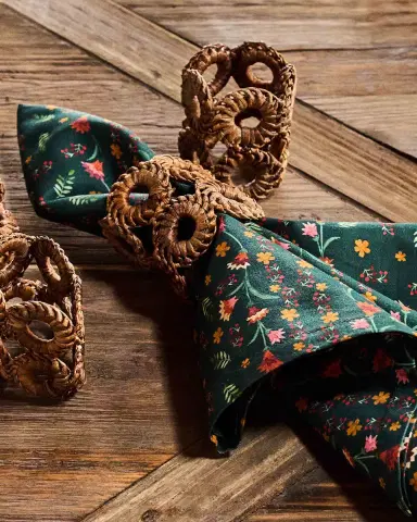 Juliska Rustic Ring Napkin Rings, Set of 4 | Thumbnail 4 Juliska Rustic Ring Napkin Rings, Set of 4 | Thumbnail 4