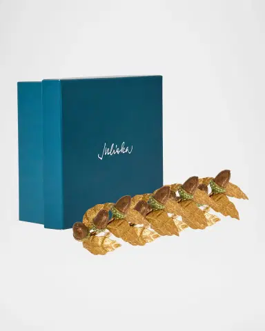 Juliska Forest Walk Acorn Napkin Rings, Set of 4 | Thumbnail 5 Juliska Forest Walk Acorn Napkin Rings, Set of 4 | Thumbnail 5