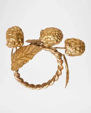 Juliska Forest Walk Leaf Assorted Napkin Rings, Set of 4 | Thumbnail 3 Juliska Forest Walk Leaf Assorted Napkin Rings, Set of 4 | Thumbnail 3