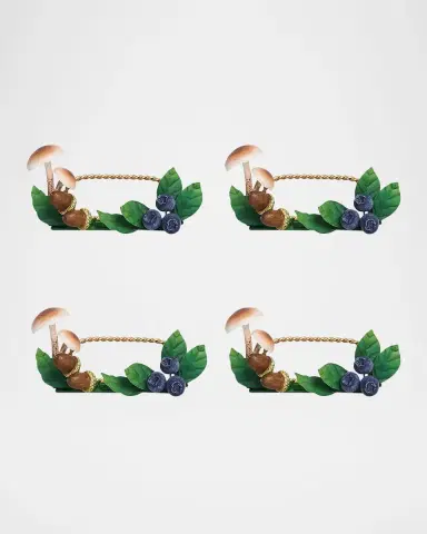 Juliska Forest Walk Mushroom & Acorn Place Card Holders, Set of 4 | Thumbnail 2 Juliska Forest Walk Mushroom & Acorn Place Card Holders, Set of 4 | Thumbnail 2