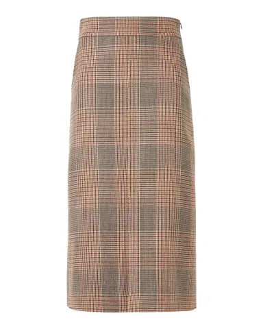 Akris punto Check Wool A-Line Midi Skirt | Thumbnail 1 Akris punto Check Wool A-Line Midi Skirt | Thumbnail 1