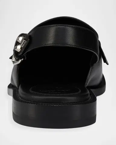 Christian Louboutin Men's The Asclepius Leather Sling Loafers | Thumbnail 4 Christian Louboutin Men's The Asclepius Leather Sling Loafers | Thumbnail 4