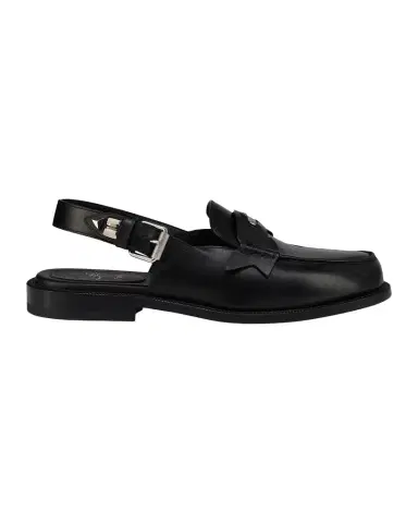 Christian Louboutin Men's The Asclepius Leather Sling Loafers | Thumbnail 1 Christian Louboutin Men's The Asclepius Leather Sling Loafers | Thumbnail 1
