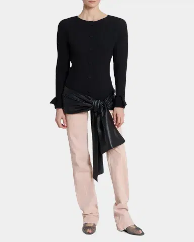 Chloé Leather Bow Belt | Thumbnail 2 Chloé Leather Bow Belt | Thumbnail 2