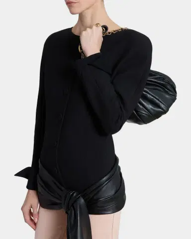 Chloé Leather Bow Belt | Thumbnail 3 Chloé Leather Bow Belt | Thumbnail 3