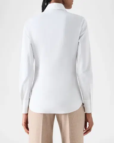 Akris punto Cotton Poplin Shirt | Thumbnail 3 Akris punto Cotton Poplin Shirt | Thumbnail 3
