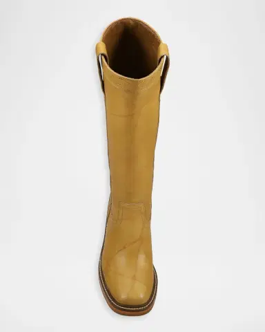 Frye Kate Leather Wide Calf Pull-On Boots | Thumbnail 5 Frye Kate Leather Wide Calf Pull-On Boots | Thumbnail 5