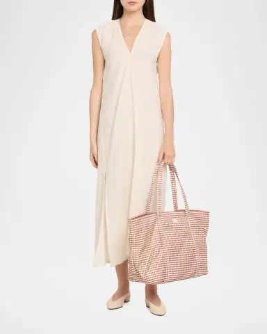 Loeffler Randall Dina Travel Gingham Tote Bag | Thumbnail 5 Loeffler Randall Dina Travel Gingham Tote Bag | Thumbnail 5