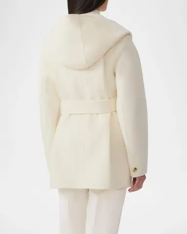 Mackage Paya Double-Face Wool Wrap Coat | Thumbnail 3 Mackage Paya Double-Face Wool Wrap Coat | Thumbnail 3