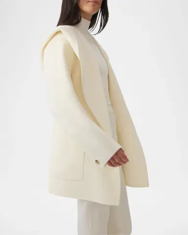 Mackage Paya Double-Face Wool Wrap Coat | Thumbnail 5 Mackage Paya Double-Face Wool Wrap Coat | Thumbnail 5