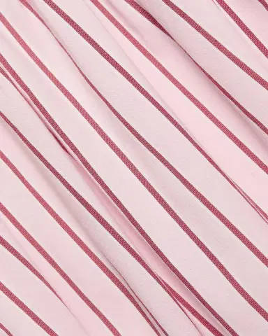 Cinq à Sept Rose Stripe Drop-Waist Midi Dress | Thumbnail 6 Cinq à Sept Rose Stripe Drop-Waist Midi Dress | Thumbnail 6