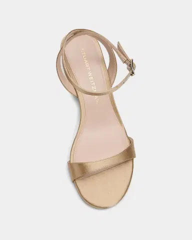 Stuart Weitzman 50mm Kellie Satin Ankle-Strap Sandals | Thumbnail 4 Stuart Weitzman 50mm Kellie Satin Ankle-Strap Sandals | Thumbnail 4