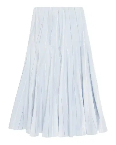 Polo Ralph Lauren Striped Godet Cotton Poplin Midi Skirt | Thumbnail 1 Polo Ralph Lauren Striped Godet Cotton Poplin Midi Skirt | Thumbnail 1