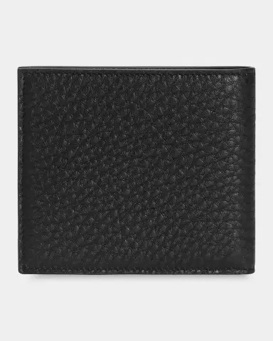 Dolce & Gabbana Men's Monogram Plaque Leather Bifold Wallet | Thumbnail 2 Dolce & Gabbana Men's Monogram Plaque Leather Bifold Wallet | Thumbnail 2