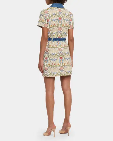 Cinq à Sept Bea Zip-Front Mini Dress | Thumbnail 3 Cinq à Sept Bea Zip-Front Mini Dress | Thumbnail 3