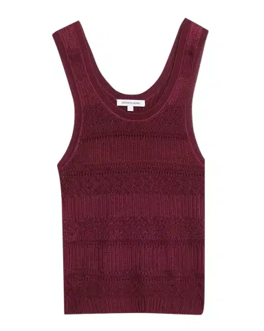 Veronica Beard Sandra Knit Tank Top | Thumbnail 1 Veronica Beard Sandra Knit Tank Top | Thumbnail 1