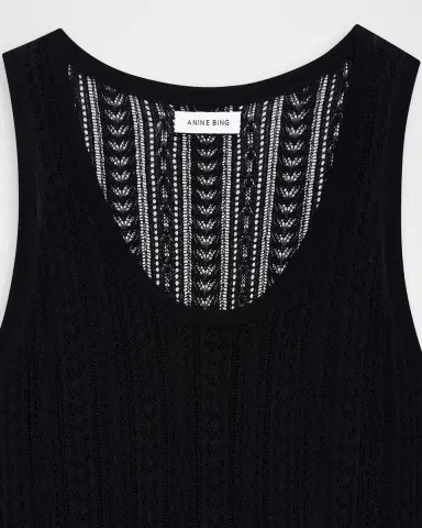 Anine Bing Arie Open-Knit Maxi Dress | Thumbnail 4 Anine Bing Arie Open-Knit Maxi Dress | Thumbnail 4