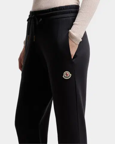Moncler Cotton-Blend Fleece Sweatpants | Thumbnail 4 Moncler Cotton-Blend Fleece Sweatpants | Thumbnail 4