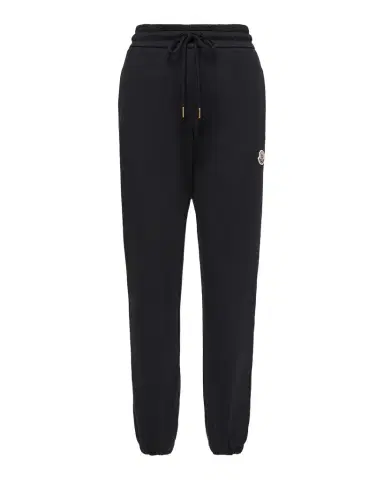 Moncler Cotton-Blend Fleece Sweatpants | Thumbnail 1 Moncler Cotton-Blend Fleece Sweatpants | Thumbnail 1