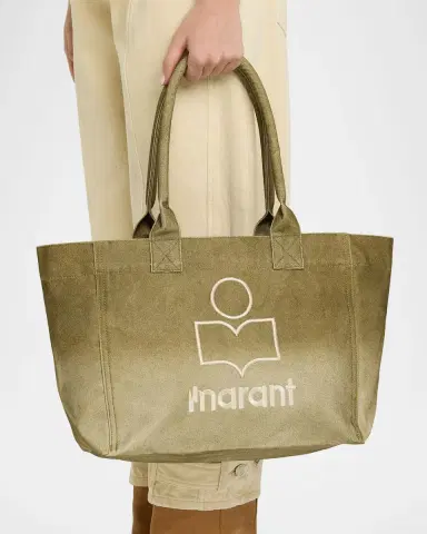 Isabel Marant Yenky Zip Canvas Cotton Tote Bag | Thumbnail 2 Isabel Marant Yenky Zip Canvas Cotton Tote Bag | Thumbnail 2
