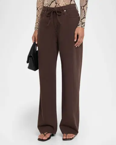 rag & bone Featherweight Phoebe Drawstring Wide-Leg Jeans | Thumbnail 4 rag & bone Featherweight Phoebe Drawstring Wide-Leg Jeans | Thumbnail 4