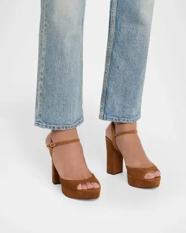 Alexandre Birman 120mm Amy Suede Platform Sandals | Thumbnail 2 Alexandre Birman 120mm Amy Suede Platform Sandals | Thumbnail 2