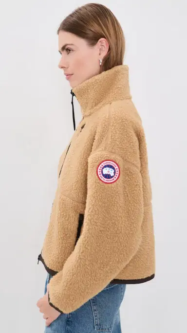 Canada Goose imcoe Fleece Jacket Ecru Beige | Thumbnail 4 Canada Goose imcoe Fleece Jacket Ecru Beige | Thumbnail 4